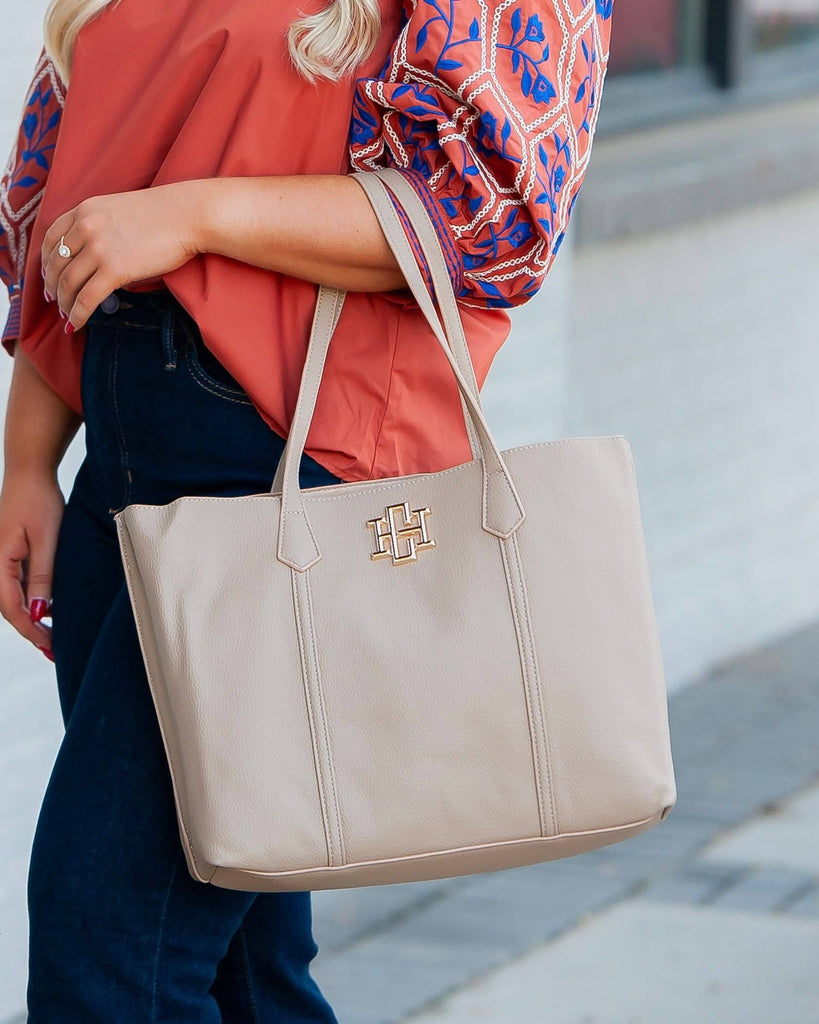 Heath Tote Bag Taupe
