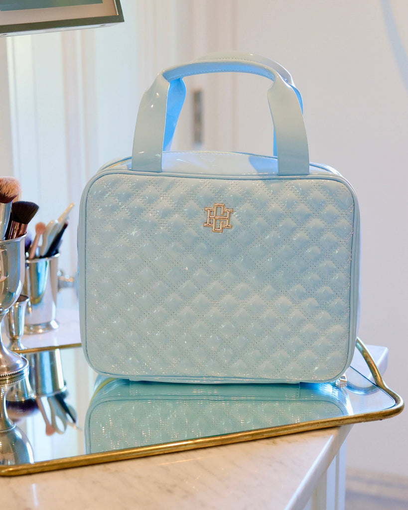 Punta Cana Large Case Light Blue Patent