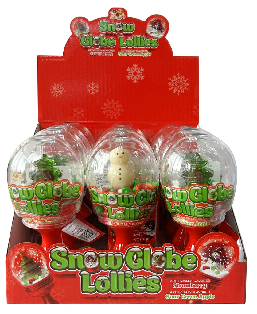 Winter / Holiday Snow Globe Lollie