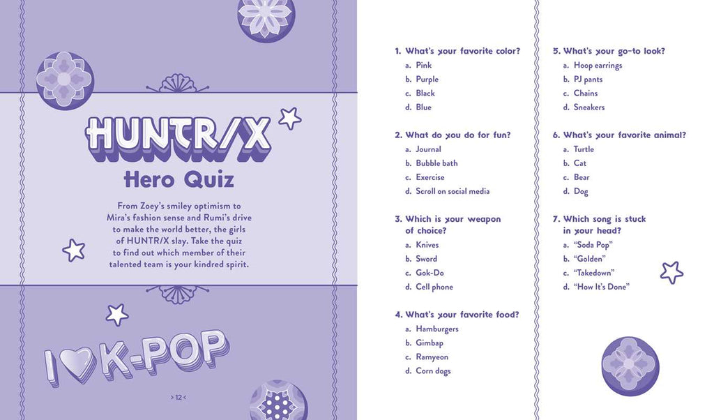 Unofficial KPop Demon Hunters Activity Book by Lila Violet: Paperback
