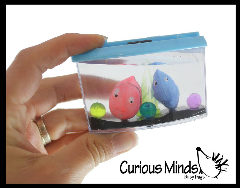 1 Grow Aquarium - Add Water and 2 Fish Grow - pet Cute Novel