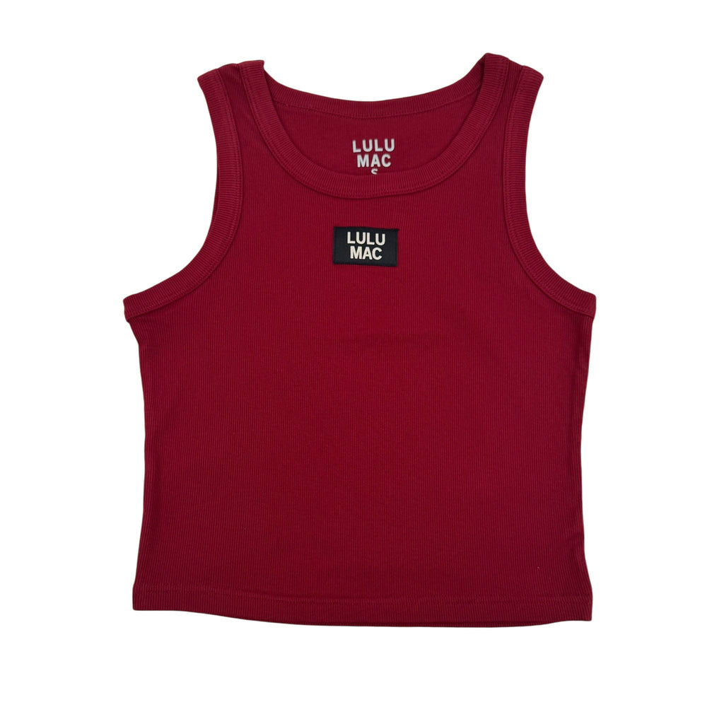 Lulu Mac DD Tank - Maroon