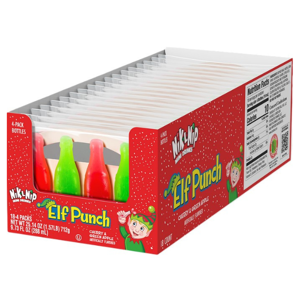 Nik-L-Nip Elf Punch Mini Drinks