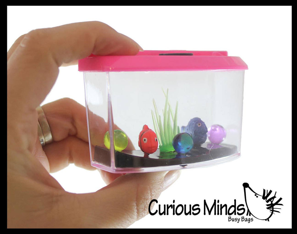 1 Grow Aquarium - Add Water and 2 Fish Grow - pet Cute Novel