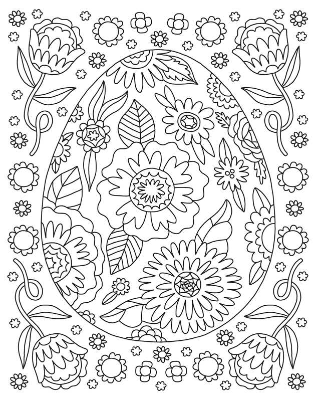 Easter Wonderland: Coloring Book: Paperback