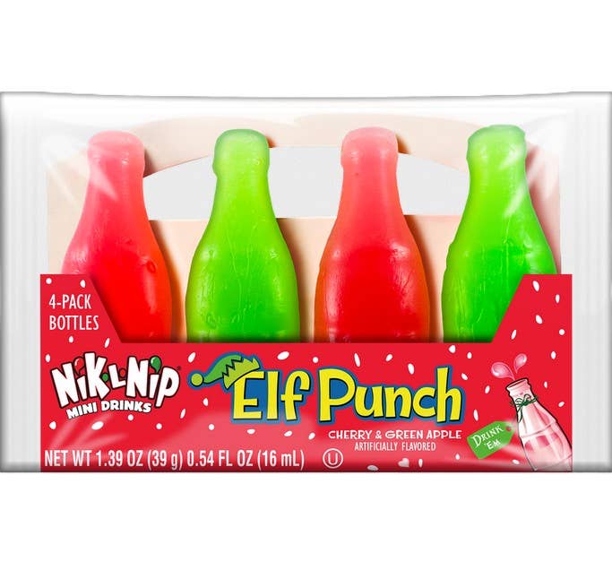 Nik-L-Nip Elf Punch Mini Drinks