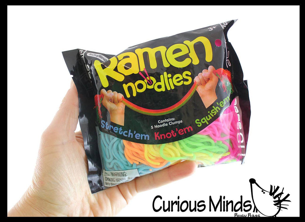 NeeDoh Ramen Stretchy Noodle Strings Fidget Toy