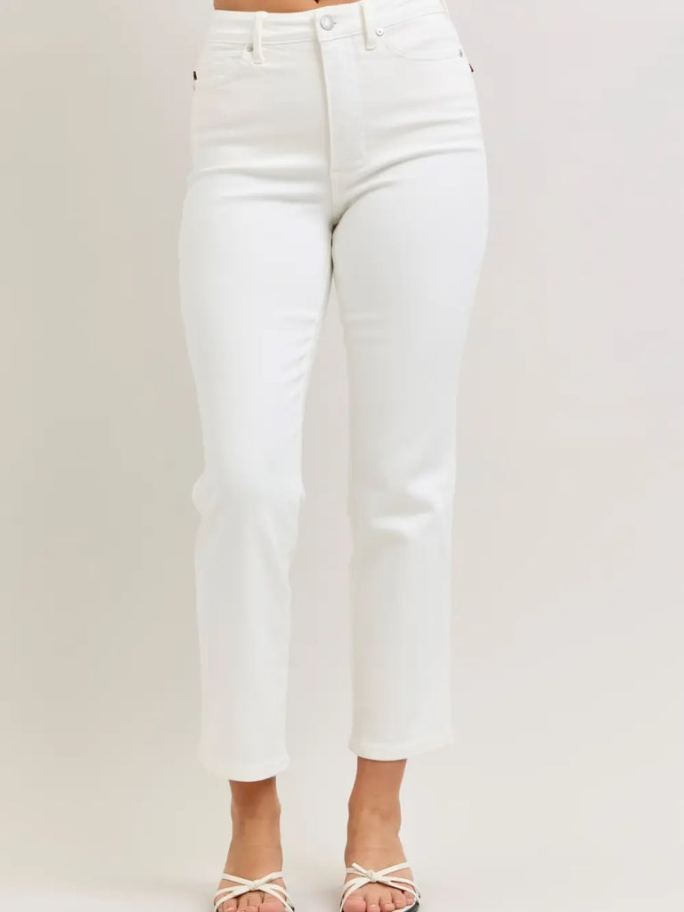 Friends In Low Places Denim - White