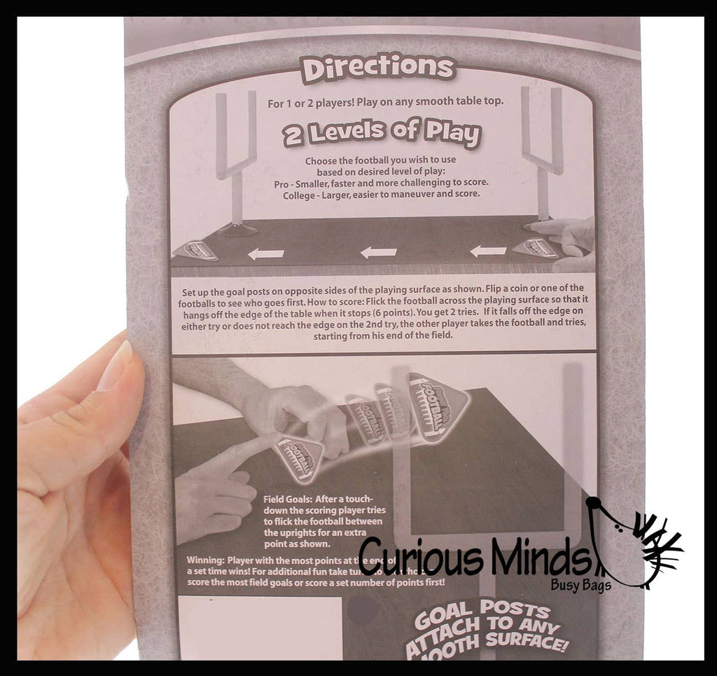 Mini Finger Flick Football Tabletop Sports Football Game