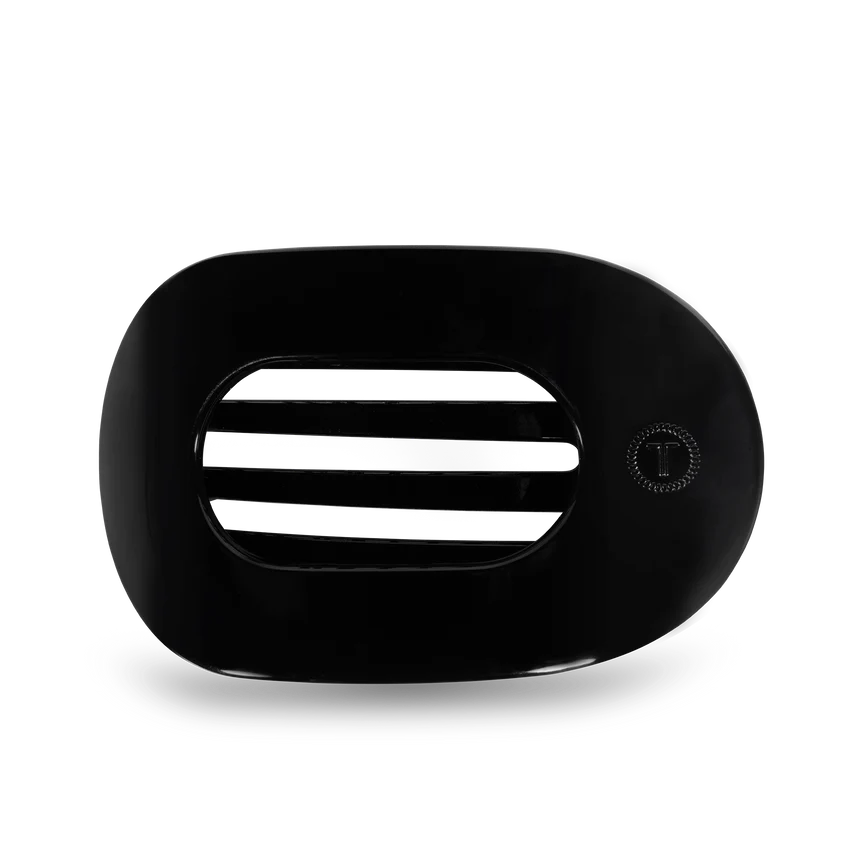 Flat Round Teletie Hair Clip