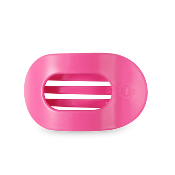 Flat Round Teletie Hair Clip