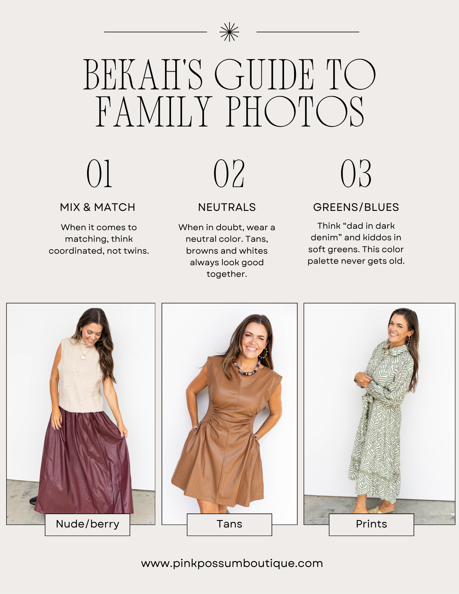 Bekah’s Guide to Family Photo Outfits