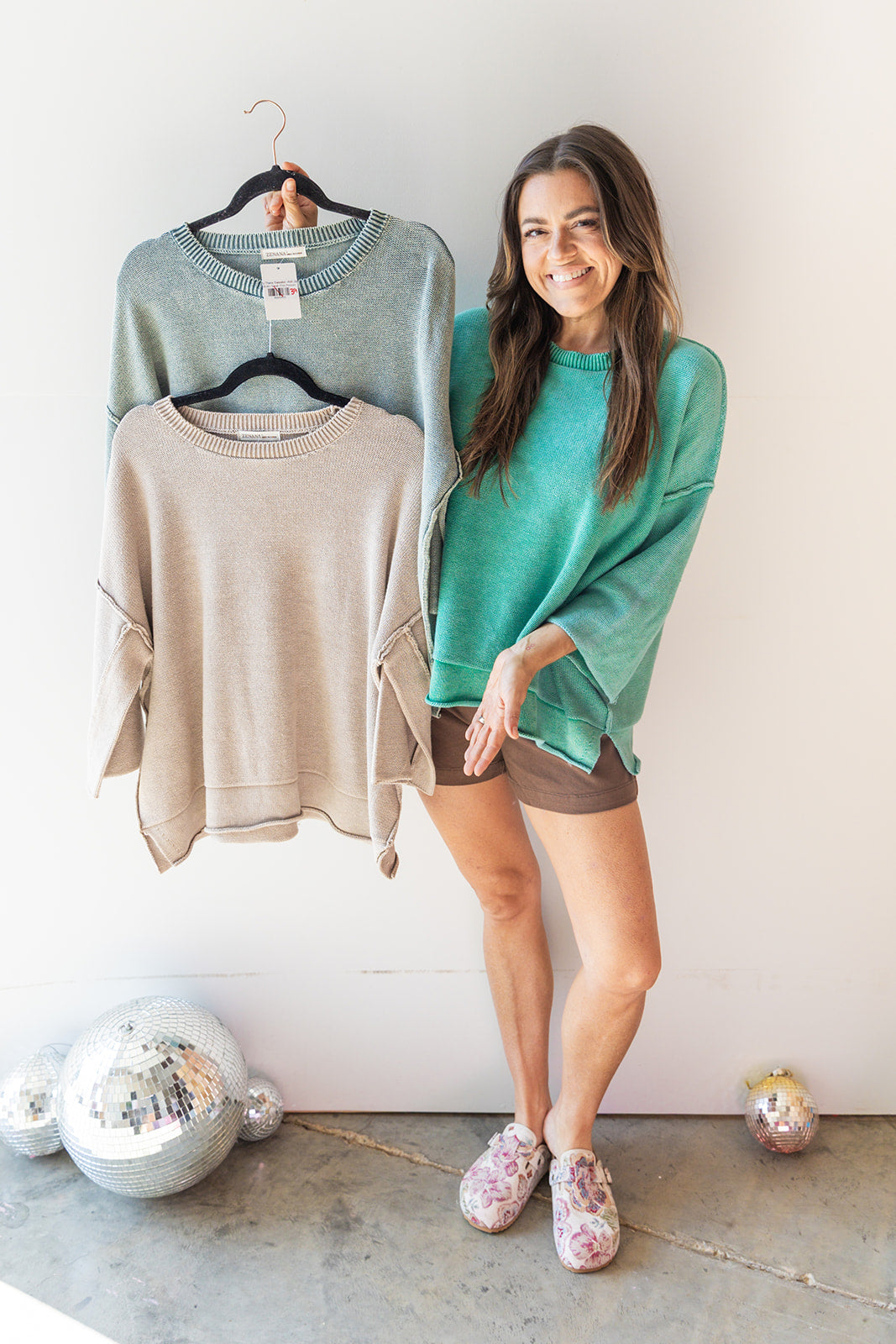Barely There Sweater -Light Mocha