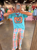 Pumpkin Tee - Chalky Mint