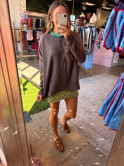 All around cozy - Chocolate Brown