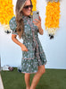 Can't Turn You Down Dress - Hunter Green