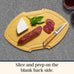 Flip, Serve & Store® Football Charcuterie Board with Lid
