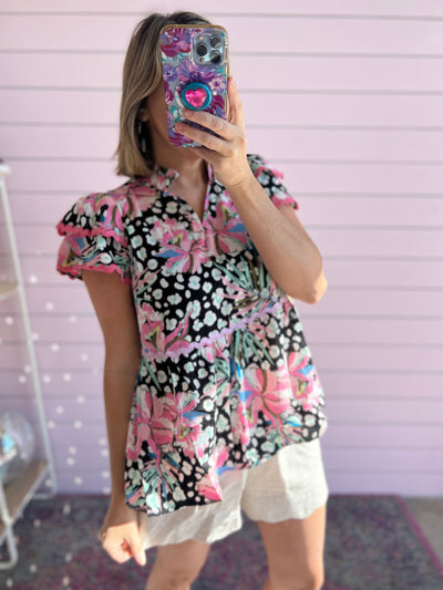 Summer Blooms Blouse