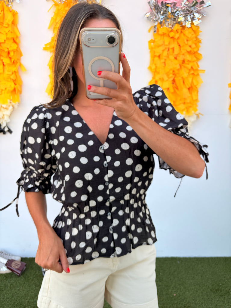 How Forever Feels Blouse - Black