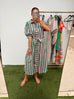 Allison Midi Dress - Green