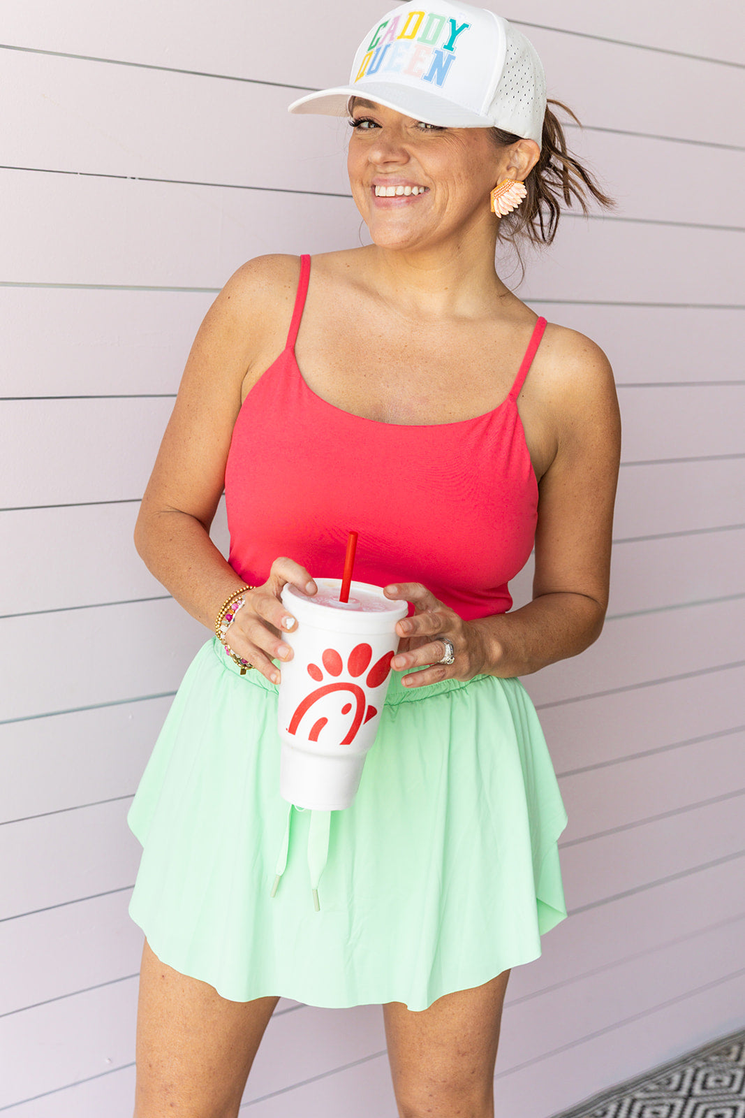 Hotty Hot Skort - Lime