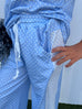Girls Gameday Polka Dot Set - Powder Blue