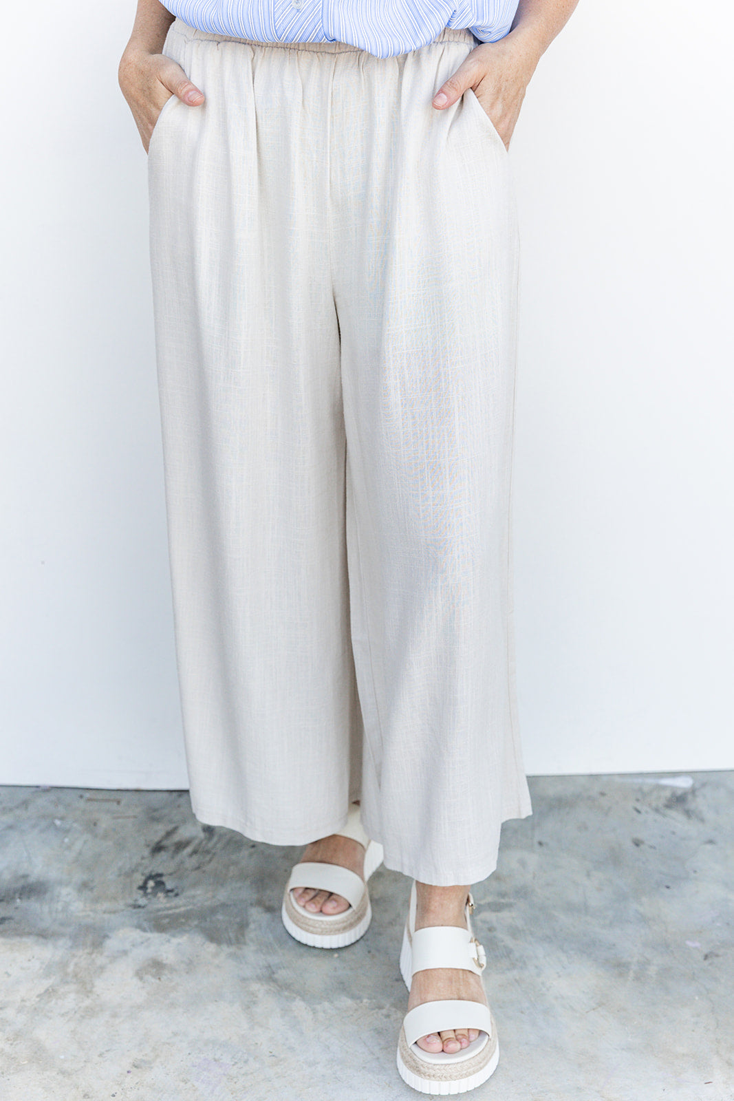 Sandy Muse Pants - Sand Beige