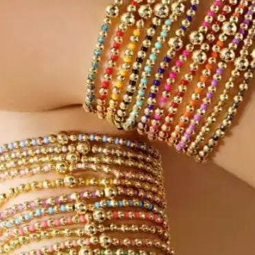 Boho Colorful Ball Bracelet