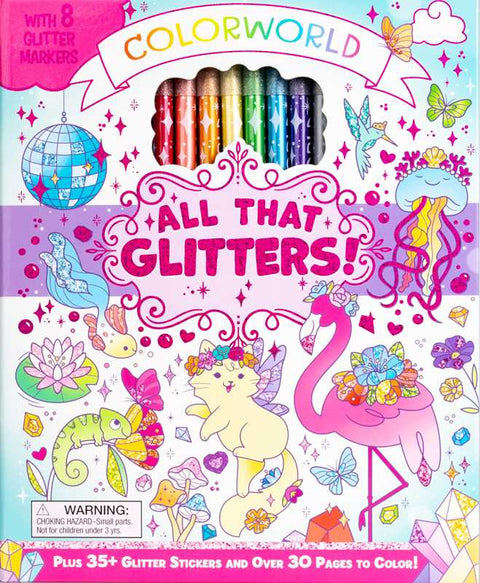 ColorWorld: All That Glitters! by Editors of Silver Dolphin Books: Kit - Paperback
