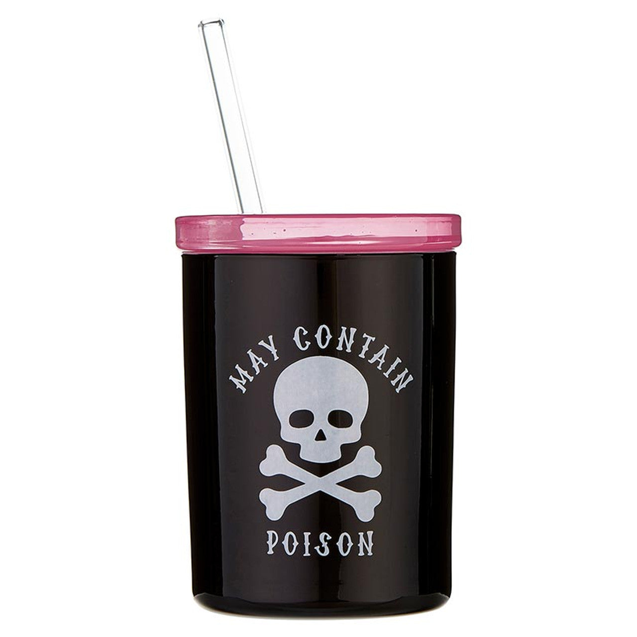 May Contain Poison Glass Cup