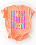 Neon Cantaloupe Comfort Colors Tshirt