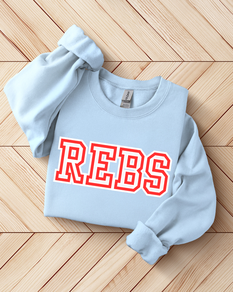 Rebs Sweatshirt- Powder Blue