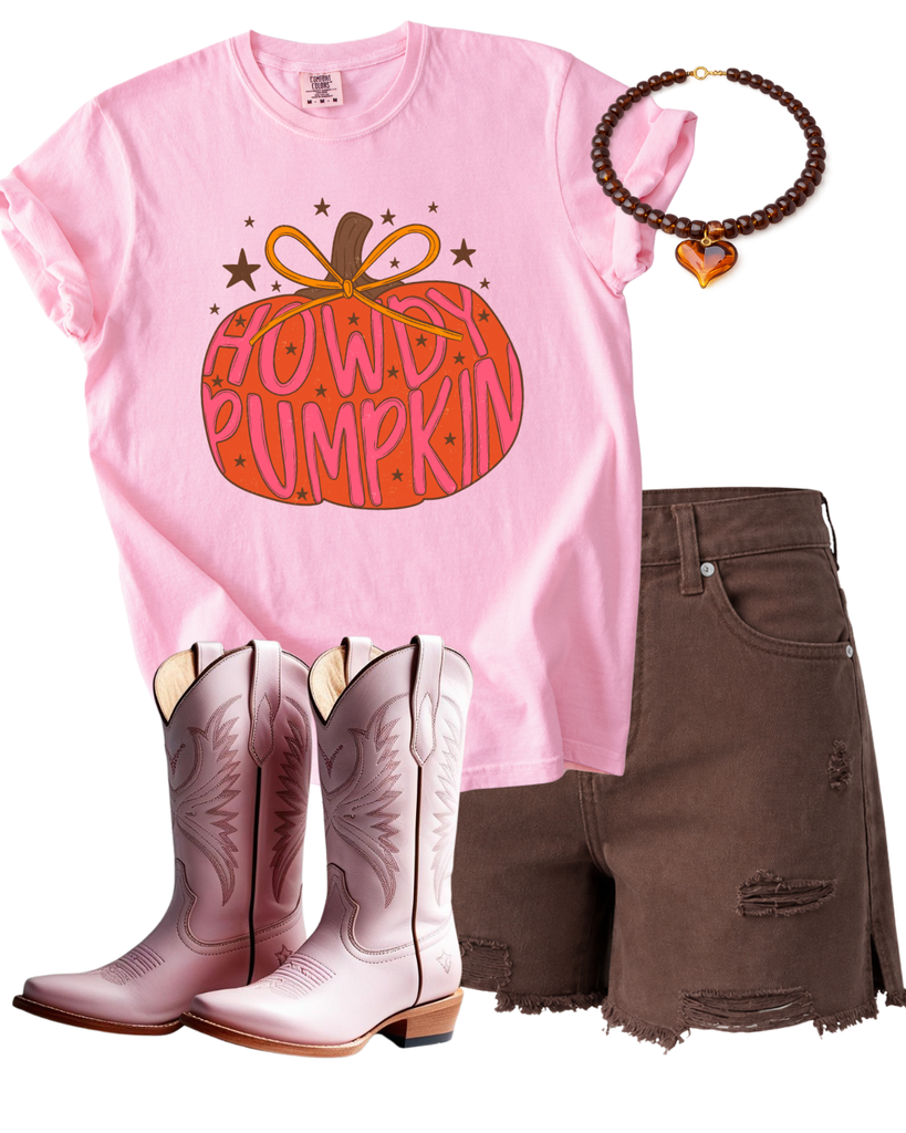 Howdy Pumpkin Tshirt