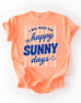 Neon Cantaloupe Comfort Colors Tshirt