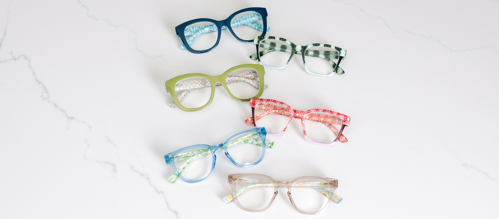 Peepers x Laura Park : Center Stage Green +2.25