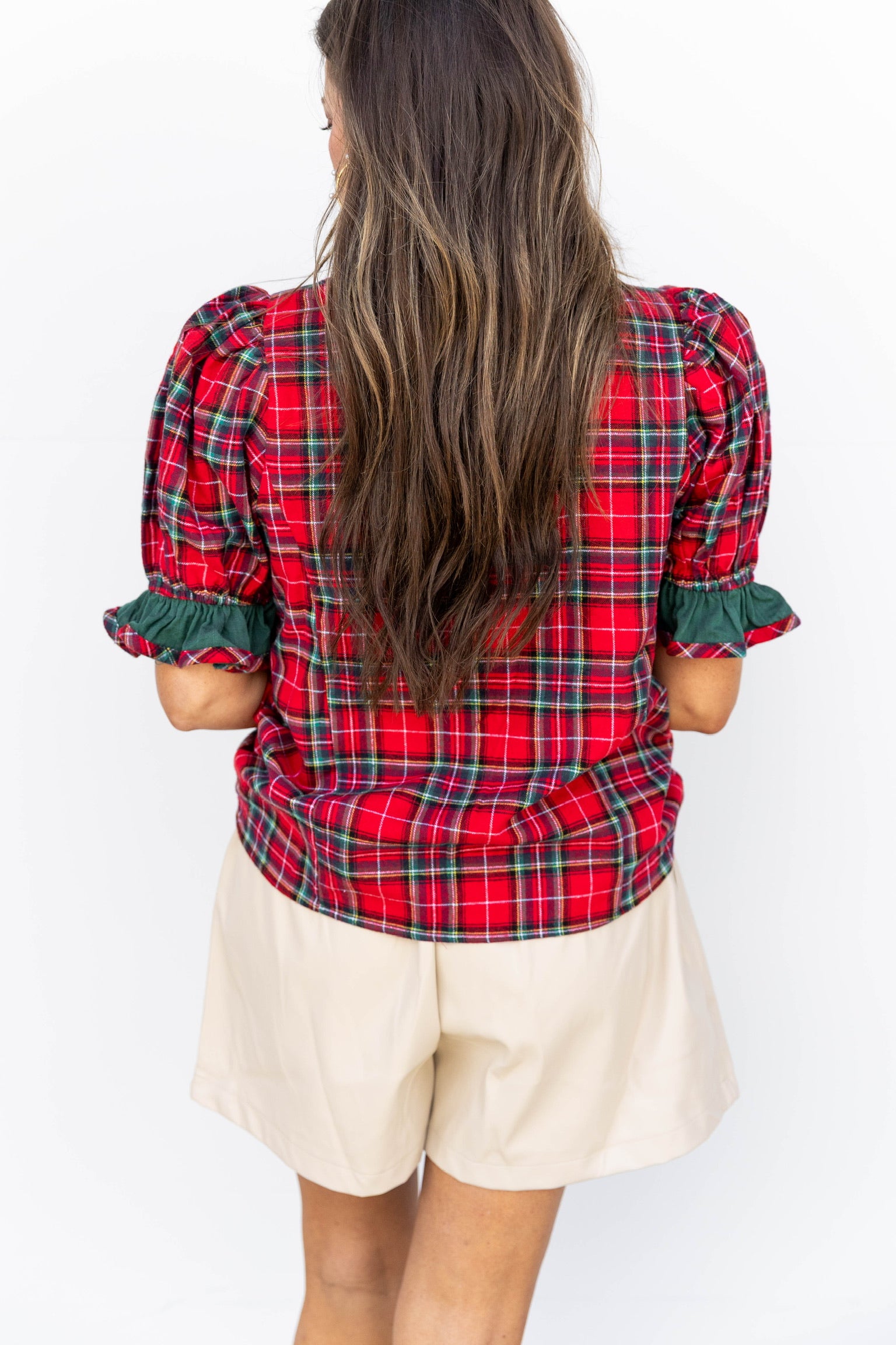 Under the Mistletoe Top - Red