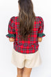 Under the Mistletoe Top - Red