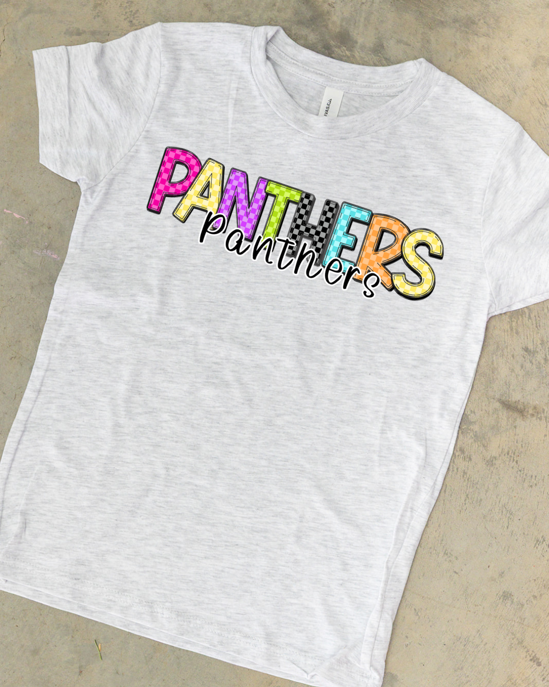 Panthers Checkered Tshirt