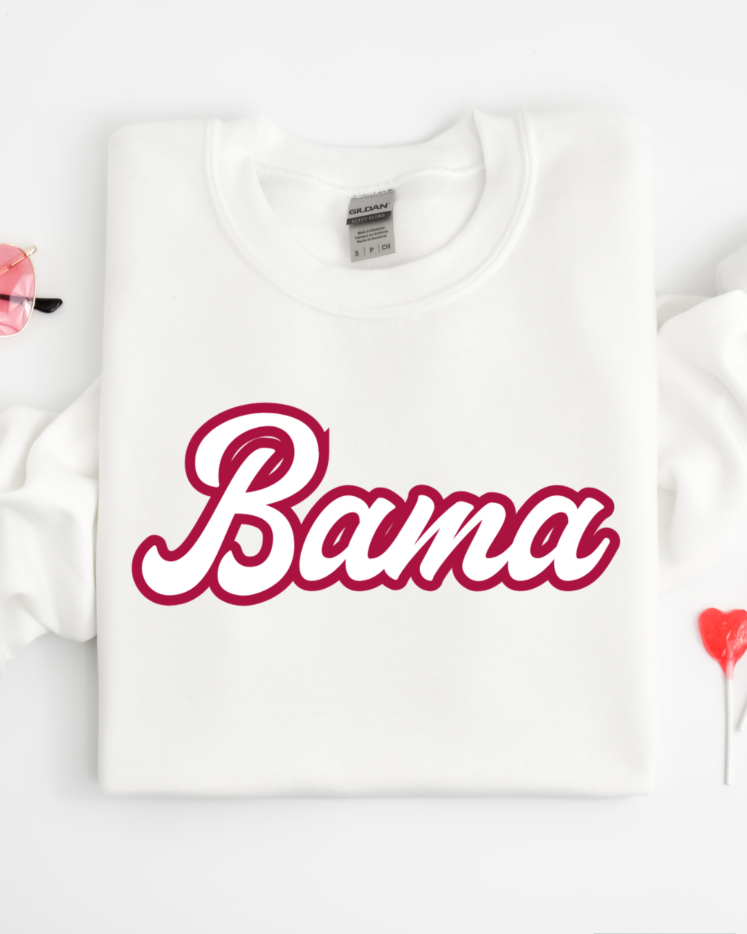 Bama Script Gildan Sweatshirt