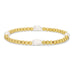 Claire 4mm Stretch Medium Pearl Bracelet