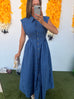 Cowgirls Dont Cry Dress - Navy