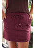 Casual Gamedays Skort - Burgundy
