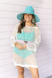 Lifeguard Hat- Turquoise