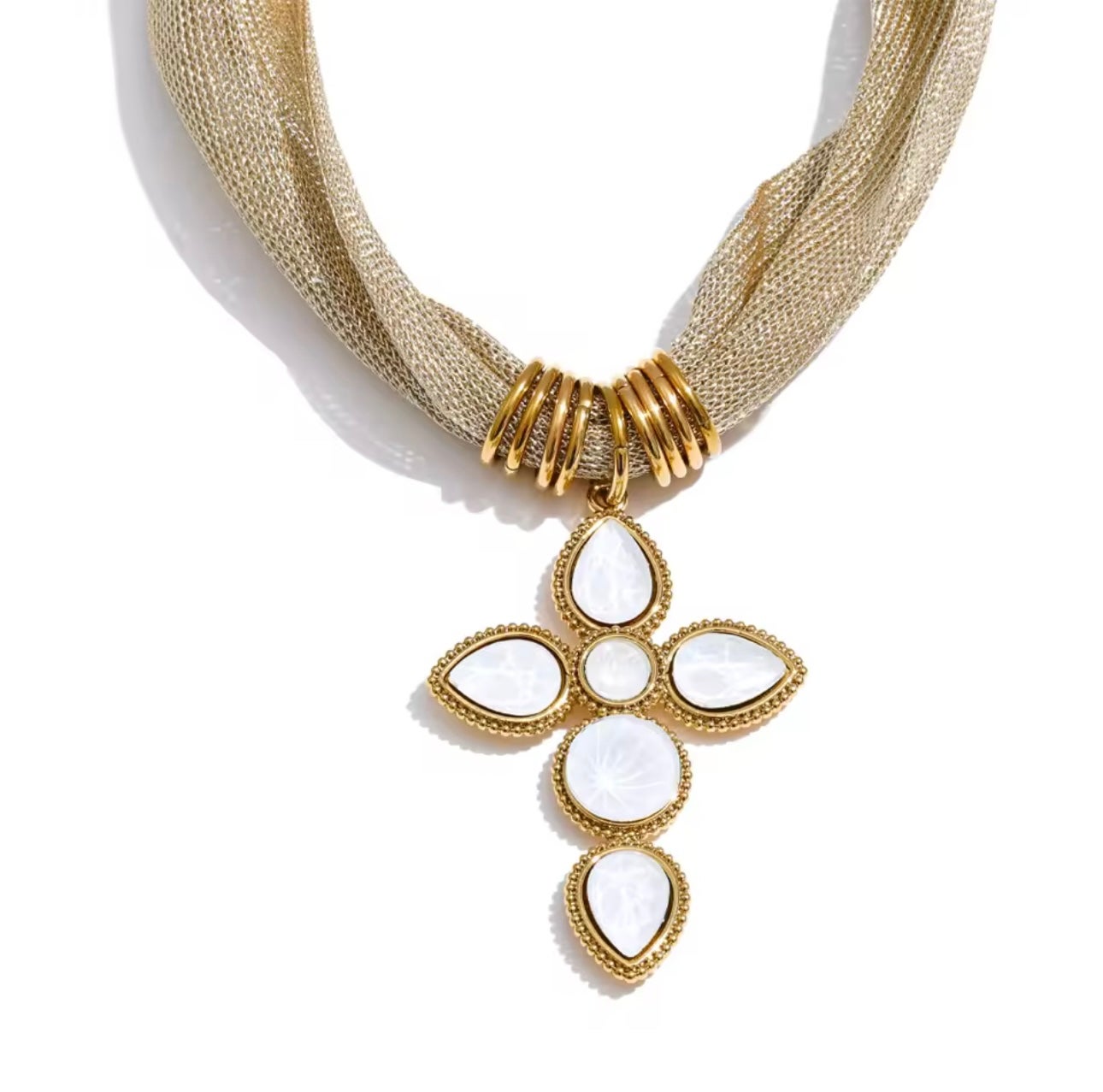 Jolinda Cross Necklace-