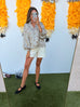 Leave The Polka Dots - Smoky Taupe