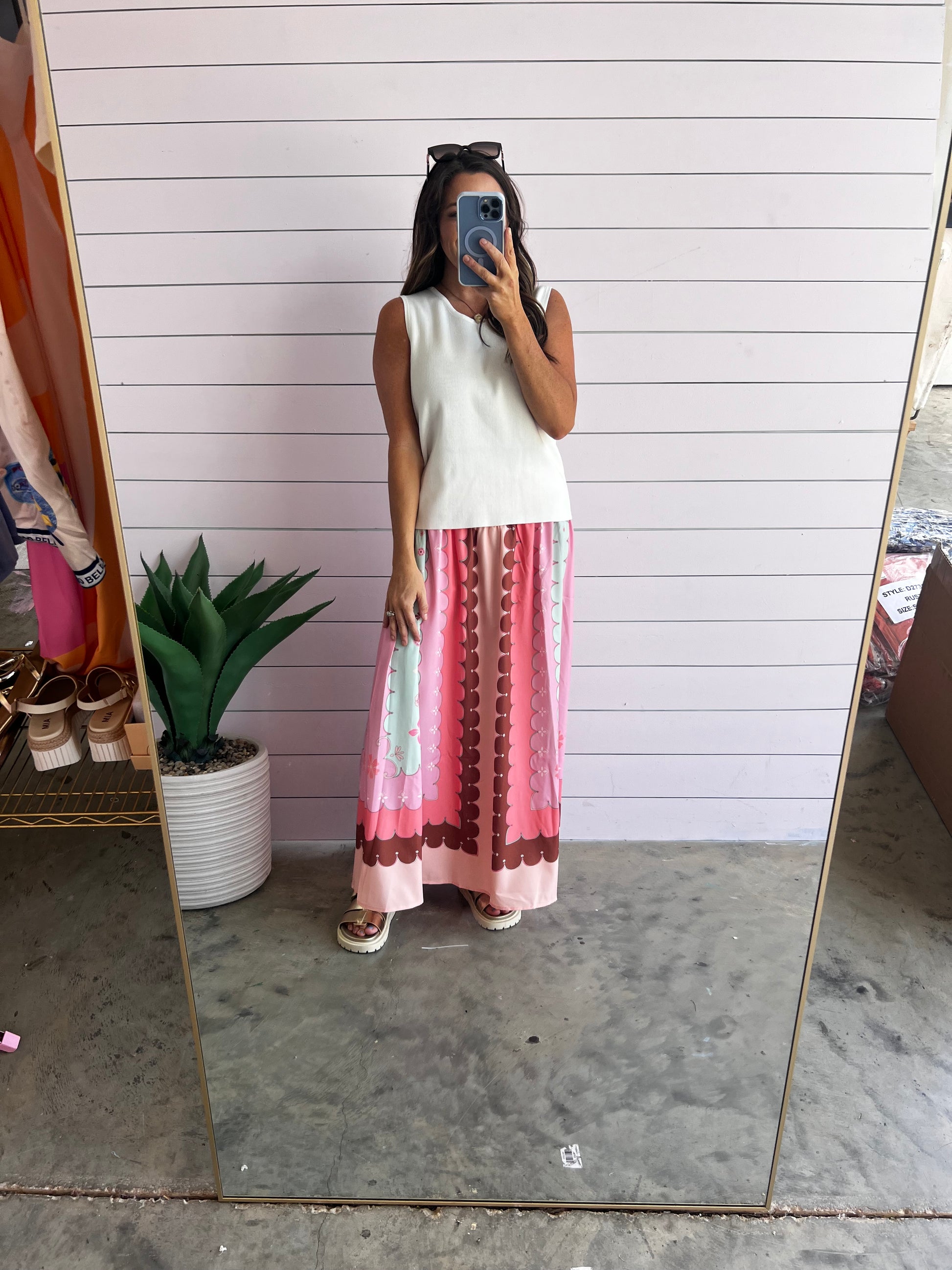 Tropic Like its hot maxi skirt