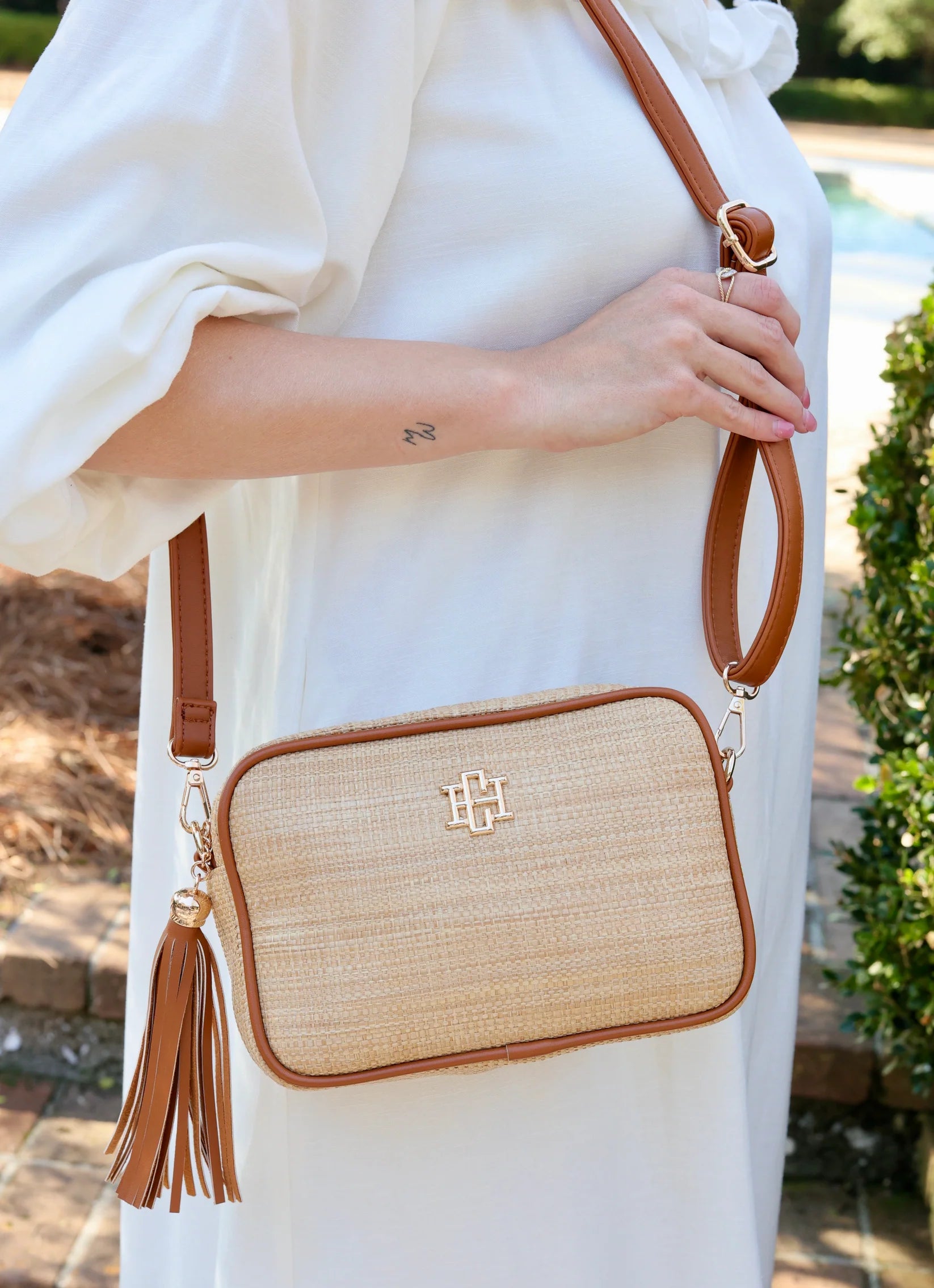 Margo Crossbody - Natural Camel
