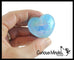 Small 1.5" Heart Sugar Ball - Thick Glue/Gel Syrup Molasses