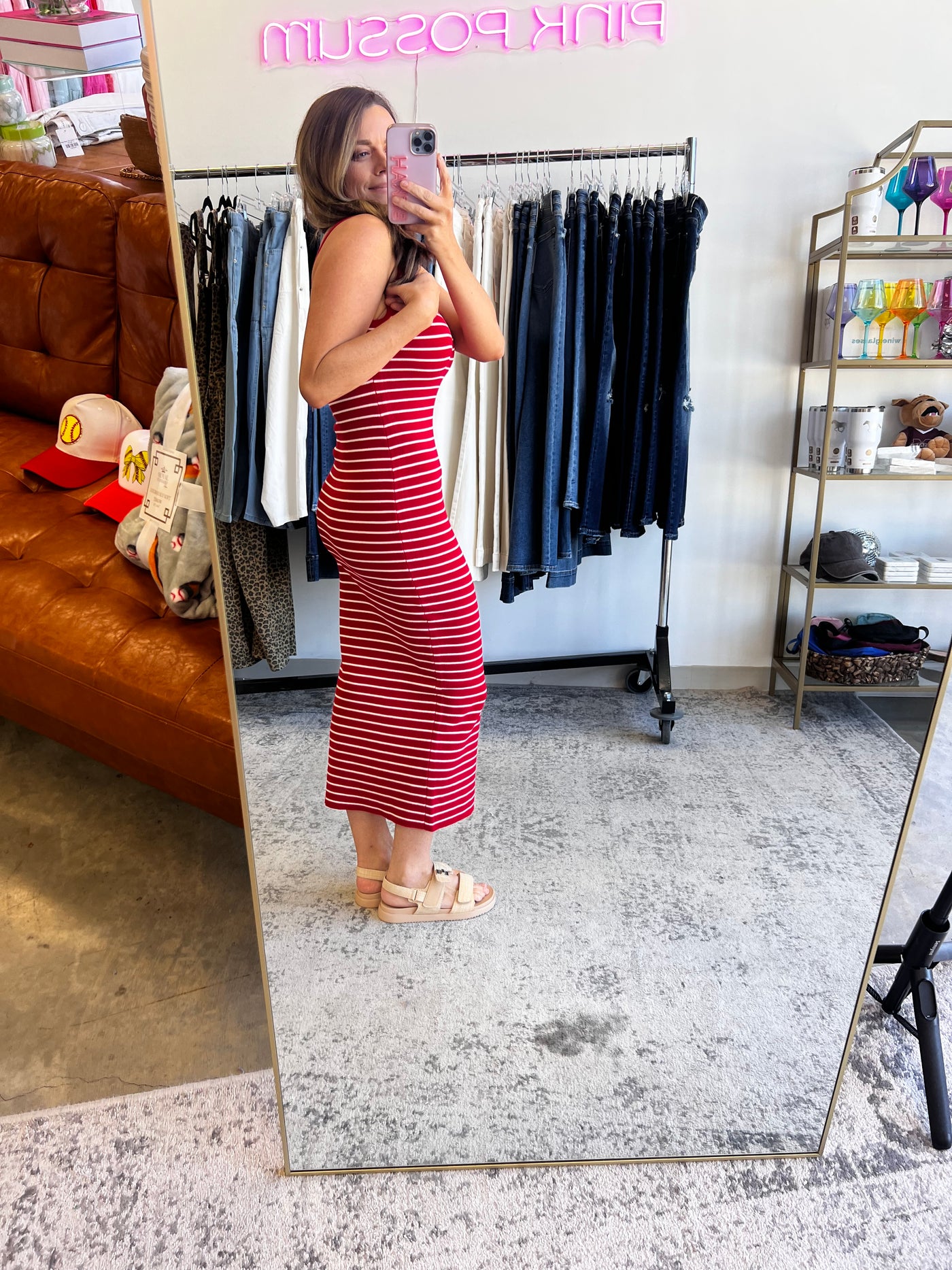 Curve Ball Midi - Red