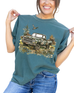 Camo Truck Comfort Colors- Long Sleeve